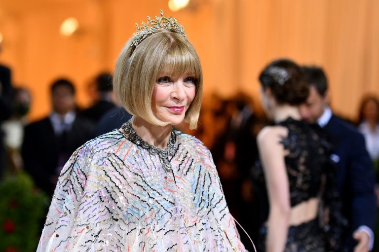 Vogue Editor-in-Chief Anna Wintour is the queen of the Met Gala -- co-hosting with a small group of A-listers including Jennifer Lopez and Bad Bunny. ©AFP