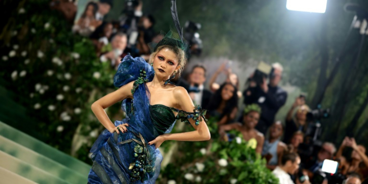 Zendaya attends the Met Gala for the first time since 2019. ©AFP