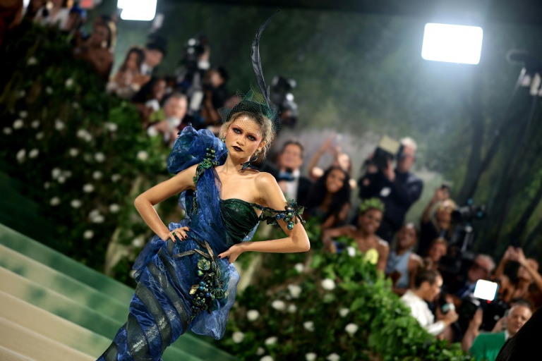 Zendaya attends the Met Gala for the first time since 2019. ©AFP