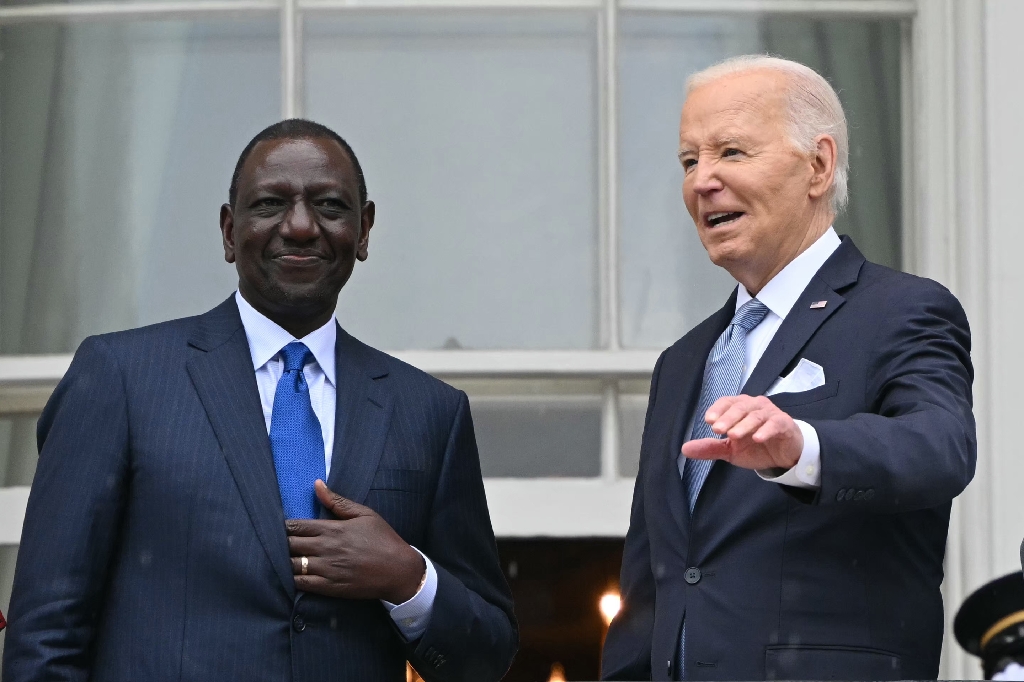 US President Joe Biden and Kenyan President William Ruto will discuss east African security, Haiti and climate change   / ©AFP