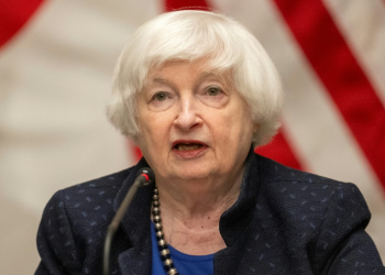 US Treasury Secretary Janet Yellen wants G7 leaders to seize the interest payments on billions of frozen Russian bank assets. ©AFP