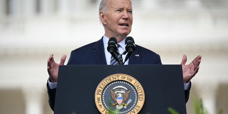 US President Joe Biden is reaching out to Black voters / ©AFP