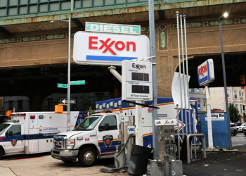 ExxonMobil's aggressive posture towards climate activists has drawn criticism from Norway's sovereign wealth fund and others. ©AFP