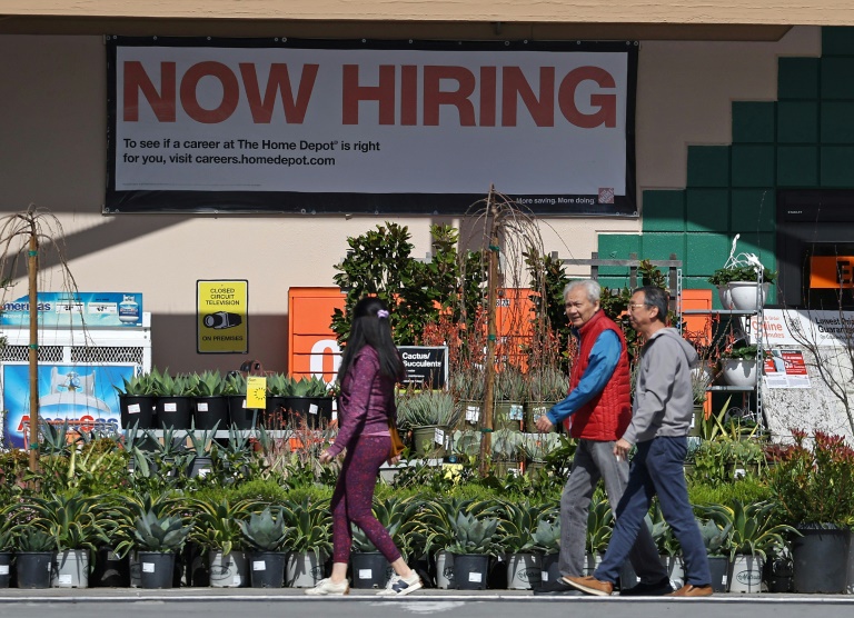 The United States added 175,000 jobs in April, missing analyst expectations significantly, according to government data. ©AFP