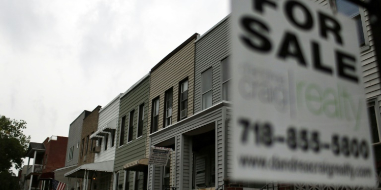 Sales of previously owned homes inched down 1.9 percent in April, according to the National Association of Realtors. ©AFP