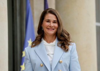 Melinda Gates is stepping down from the Bill & Melinda Gates Foundation. ©AFP