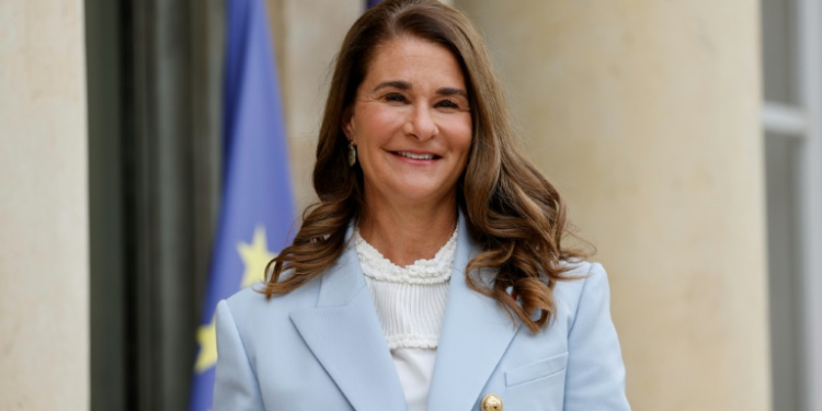 Melinda Gates is stepping down from the Bill & Melinda Gates Foundation. ©AFP