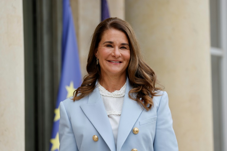 Melinda Gates is stepping down from the Bill & Melinda Gates Foundation. ©AFP