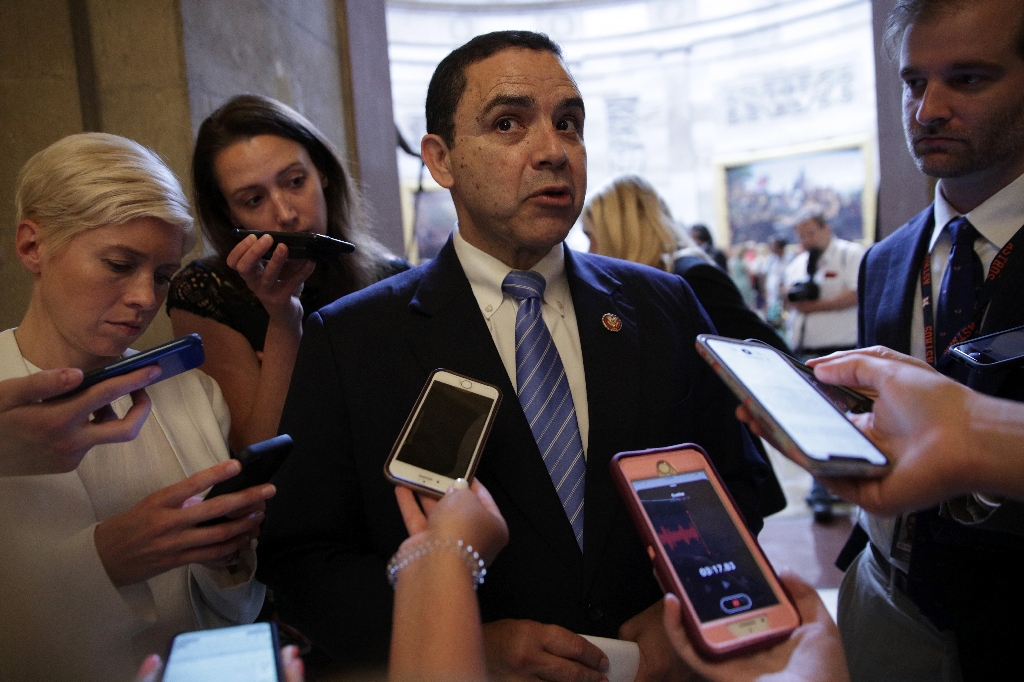 US Rep. Henry Cuellar, pictured at the US Capitol in 2019, could face a long prison term if convicted / ©AFP