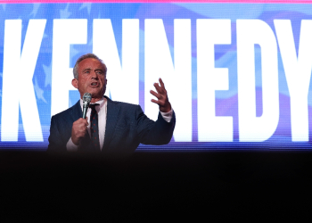 Presidential candidate Robert F. Kennedy, Jr. speaks at the Libertarian National Convention / ©AFP