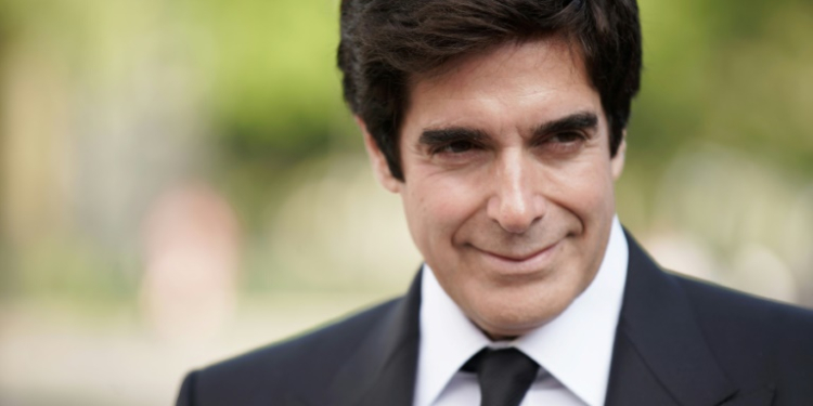 David Copperfield is one of the most successful and celebrated entertainers in the United States. ©AFP