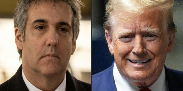 Michael Cohen began his star testimony as part of the criminal trial against his former boss who is one again running for president, Donald Trump / ©AFP