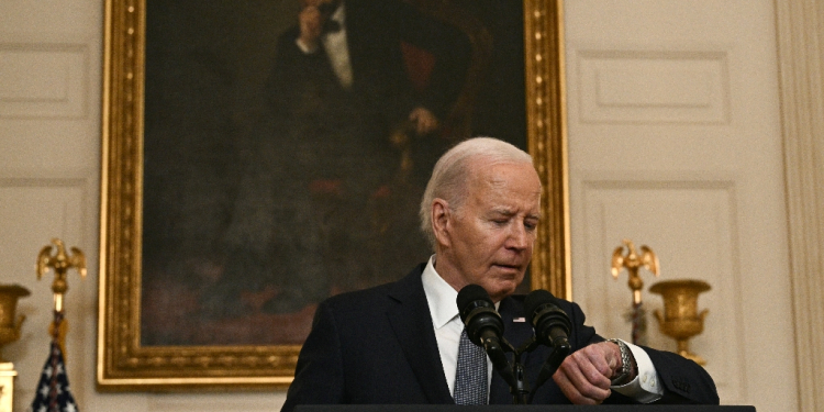 US President Joe Biden speaks about the situation in the Middle East at the White House on May 31, 2024 / ©AFP