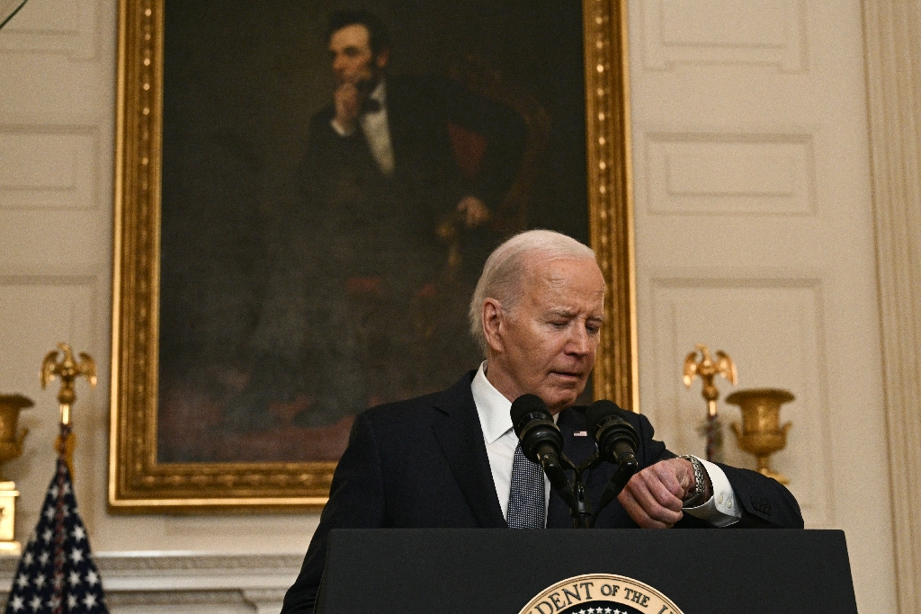 US President Joe Biden speaks about the situation in the Middle East at the White House on May 31, 2024 / ©AFP