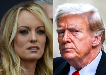 (COMBO) Stormy Daniels in Hollywood and Donald Trump in New York  / ©AFP