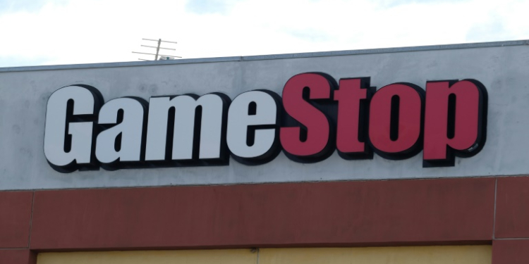 Shares in GameStop, the company at the center of the 2021 'meme stock' phenomenon, are soaring again. ©AFP