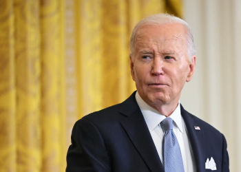 Joe Biden had terse exchanges with reporters at a press conference with Kenya's president  / ©AFP