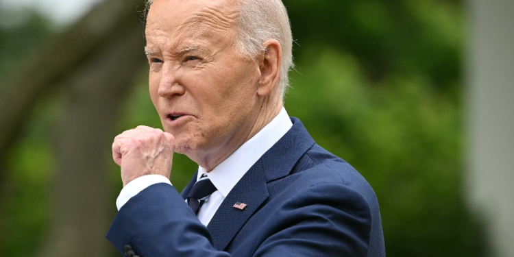 US President Joe Biden speaks about new actions to protect American workers and businesses from China's unfair trade practices at the White House on May 14, 2024 / ©AFP