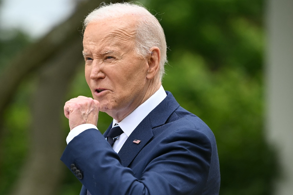 US President Joe Biden speaks about new actions to protect American workers and businesses from China's unfair trade practices at the White House on May 14, 2024 / ©AFP