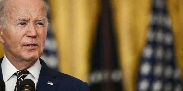 US President Joe Biden speaks in the East Room of the White House on June 4, 2024 / ©AFP