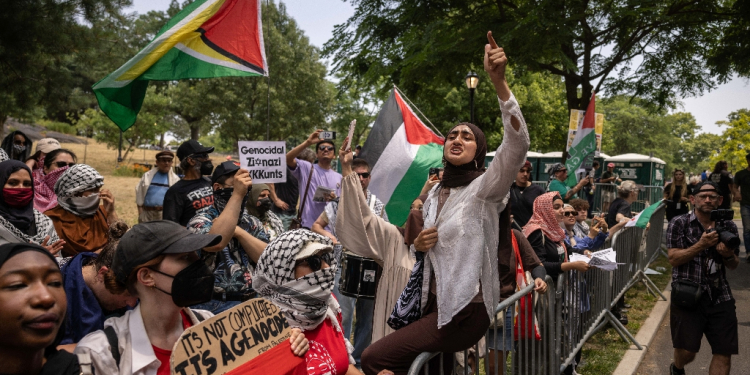 The war in Gaza overshadowed the Democratic primary in New York, exposing the party's internal divisions / ©AFP