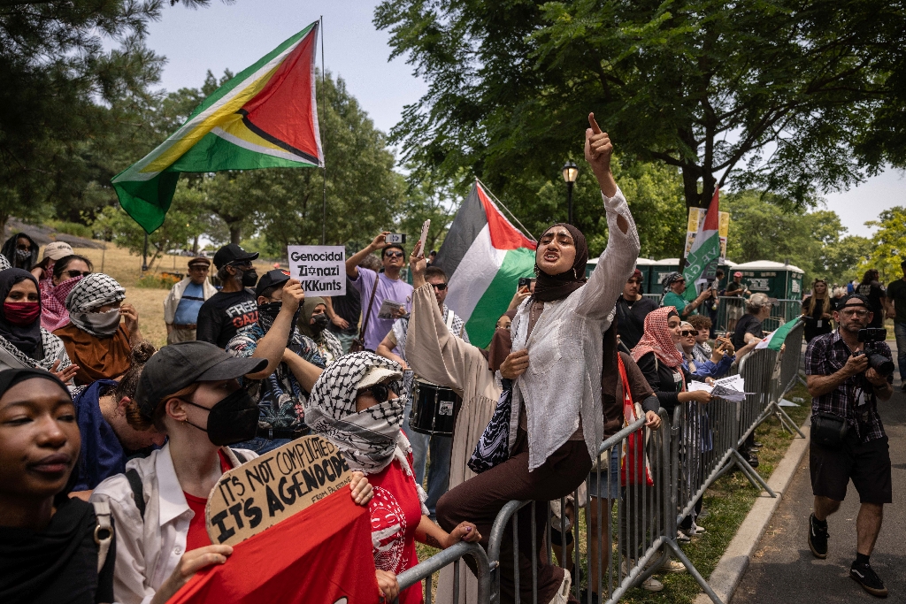 The war in Gaza overshadowed the Democratic primary in New York, exposing the party's internal divisions / ©AFP