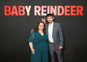 Jessica Gunning and Richard Gadd star in Netflix's smash hit 'Baby Reindeer' . ©AFP