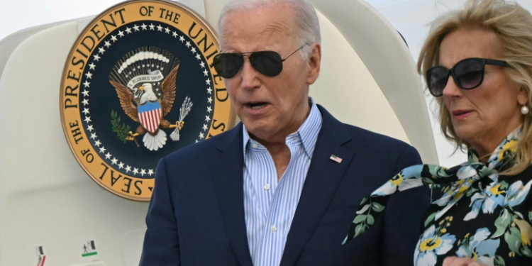 US President Joe Biden is facing a wave of fresh doubts about his age following Thursday night's debate against Republican rival Donald Trump. ©AFP