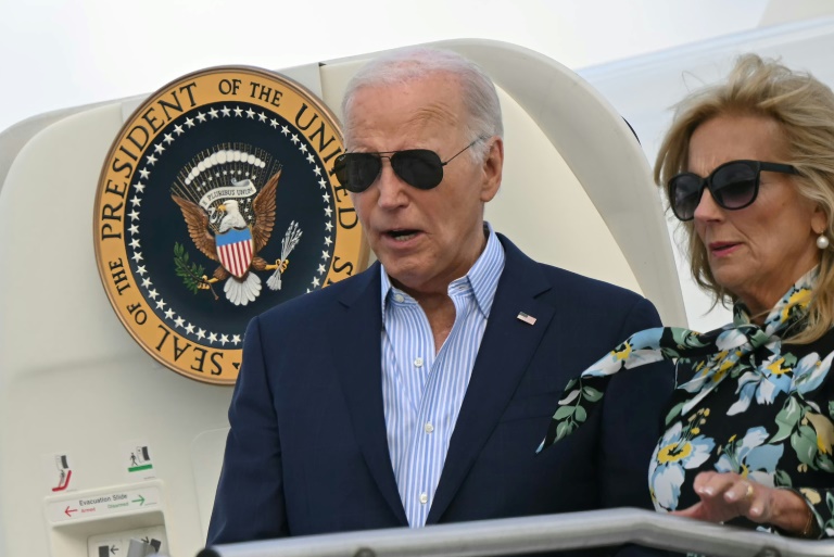 US President Joe Biden is facing a wave of fresh doubts about his age following Thursday night's debate against Republican rival Donald Trump. ©AFP