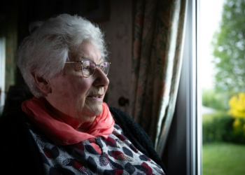 Fernand Mignon survived the Allied bombings hiding in a quarry with her family. ©AFP