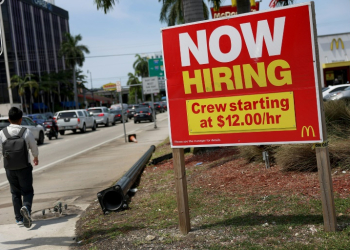 Private sector hiring in the US cooled further in May according to ADP data. ©AFP