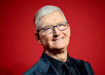 Apple chief executive Tim Cook has called generative AI a 'key opportunity' across the iPhone-maker's line of products. ©AFP