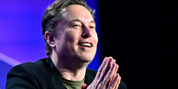 Tesla shareholders recently approved an enormous pay package for CEO Elon Musk. ©AFP