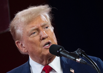 Former US president Donald Trump speaks in Washington on June 22, 2024 / ©AFP