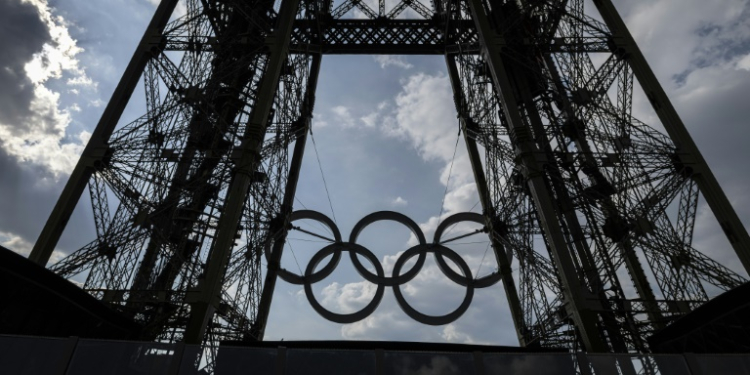 Nike promised 'bold' storytelling at the upcoming Olympics in Paris, but shares tumbled on the company's lowered outlook. ©AFP