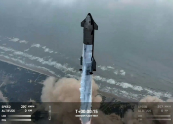 The most powerful launch system ever built blasted off from Starbase in Boca Chica, Texas at 7:50 am (1250 GMT); more than two million people followed along on a live stream on X  . ©AFP