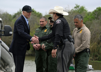 US President Joe Biden visited the US-Mexico border in February / ©AFP