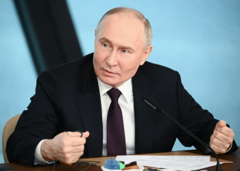 Putin was speaking at a rare press conference with foreign news outlets. ©AFP