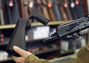 So-called bump stocks are devices that can allow automatic fire from otherwise semi-automatic guns. ©AFP