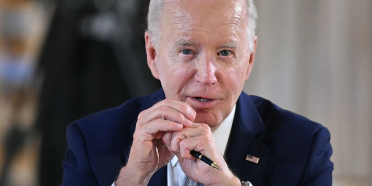 Immigration remains a key election issue for many Americans ahead of November's vote, in which US President Joe Biden (pictured) will face off again with likely Republican nominee Donald Trump, whom he beat in 2020 / ©AFP