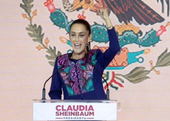 Claudia Sheinbaum, a left-wing former mayor of Mexico City, won a resounding victory to become Mexico's first woman president. ©AFP