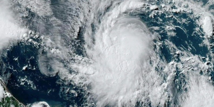 Tropical Storm Beryl is expected to strengthen into a major hurricane as it moves through the Caribbean over the coming days. ©AFP