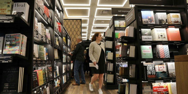 US consumers spent more money in books, sporting goods and musical instrument stores. ©AFP