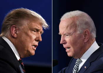 Former US president Donald Trump (L) and President Joe Biden will debate in the southern city of Atlanta as part of the final sprint to November's election / ©AFP