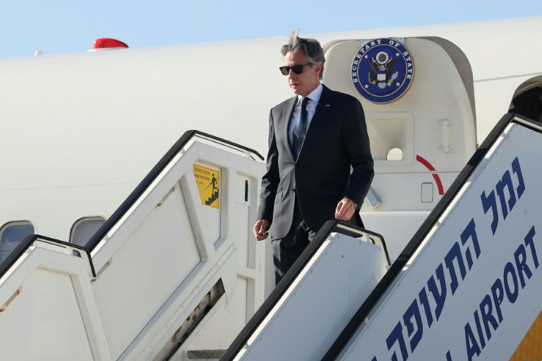 US Secretary of State Antony Blinken will head to Qatar on Wednesday for high-level talks on a ceasefire deal for Gaza. ©AFP