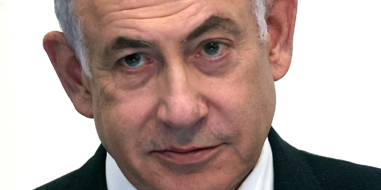 Israeli Prime Minister Benjamin Netanyahu gave his first Israeli media interview almost nine months into the war against Hamas / ©AFP