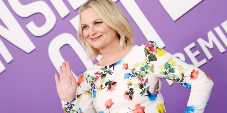 US actress Amy Poehler attends the world premiere of Pixar's "Inside Out 2" at El Capitan Theatre in Los Angeles, California on June 10, 2024. ©AFP