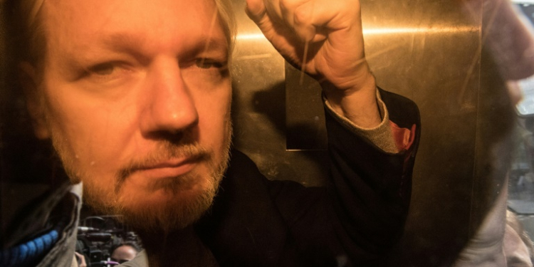 The WikiLeaks founder has been held at a high-security jail since 2019. ©AFP