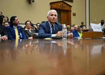 Anthony Fauci, former director of the National Institute of Allergy and Infectious Diseases, testifies at a coronavirus pandemic hearing on June 3, 2024  / ©AFP