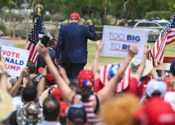 Former president and current candidate Donald Trump went on a rambling rant at a recent campaign rally in Las Vegas  / ©AFP